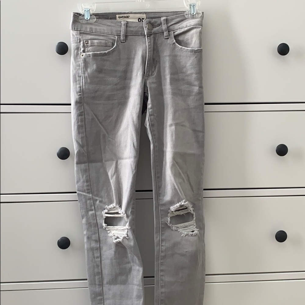 Light Gray Jeans From Garage